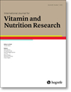 INTERNATIONAL JOURNAL FOR VITAMIN AND NUTRITION RESEARCH封面